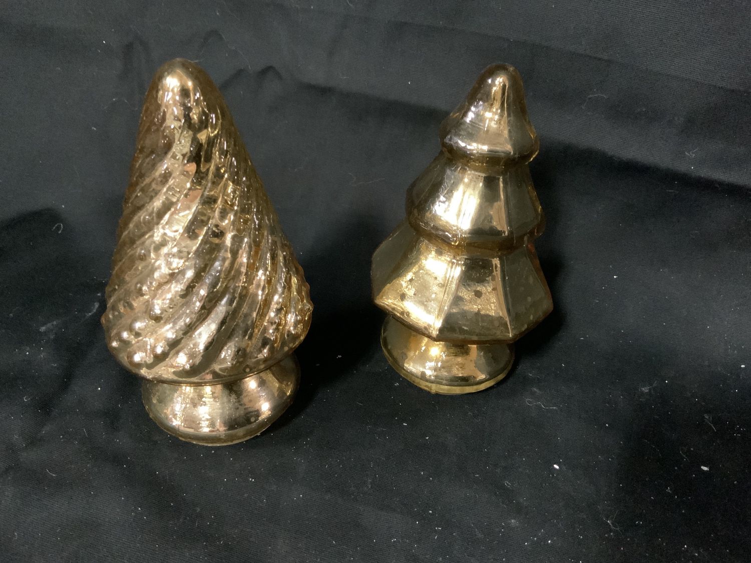 Tree, Gold Mercury Mini Mini 4 asst
