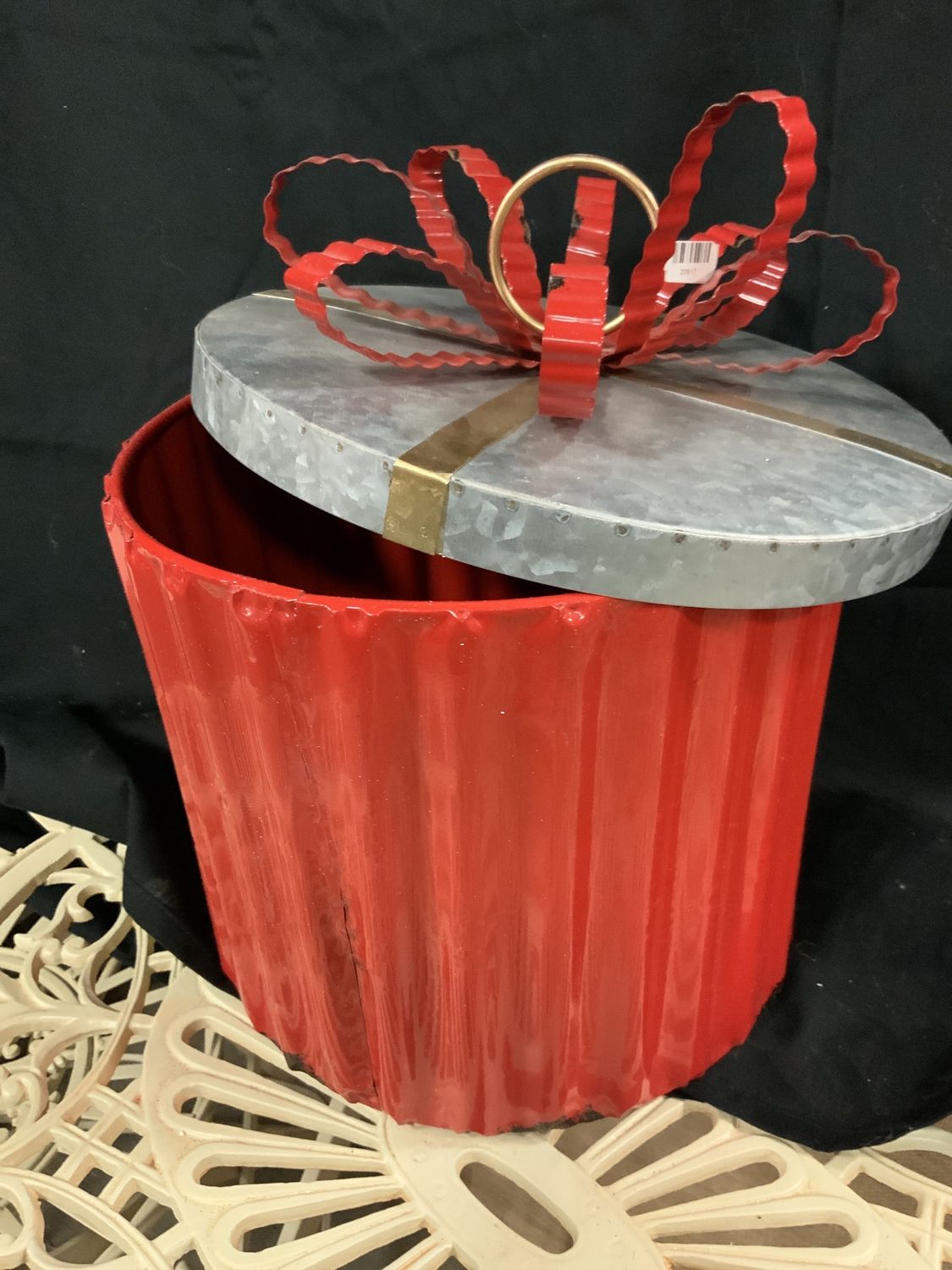 Canister, Bright Bow 2 Asst red