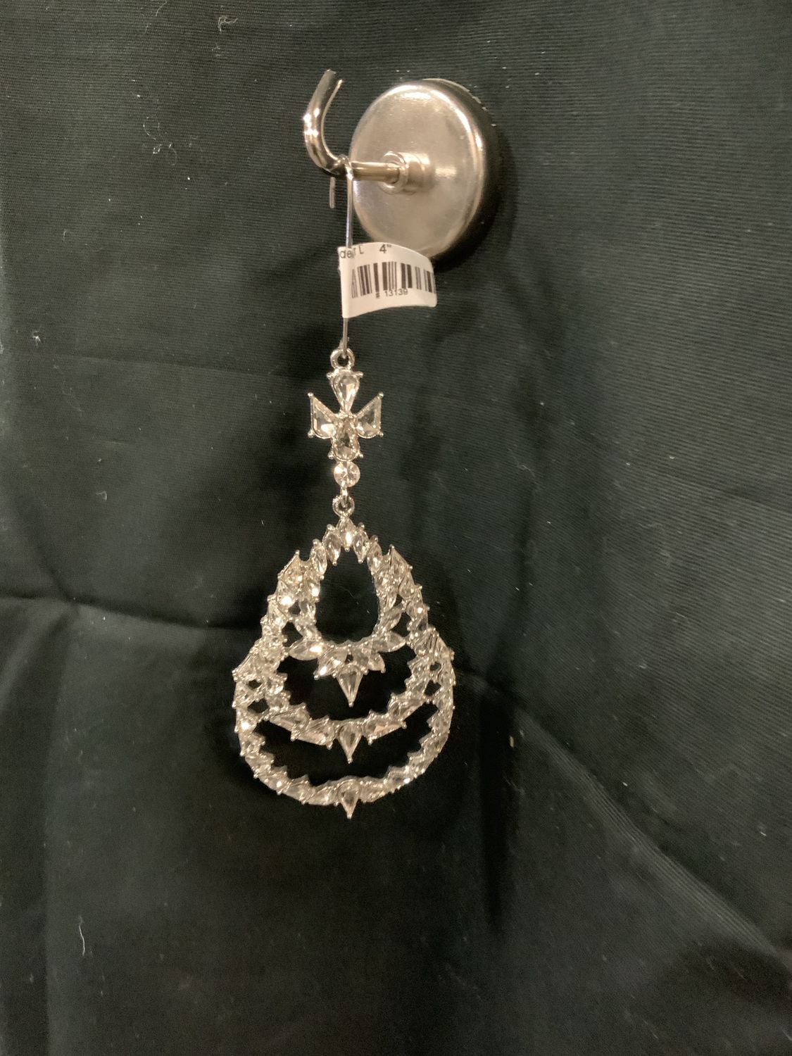 Ornament, Chandelier Drop 4"