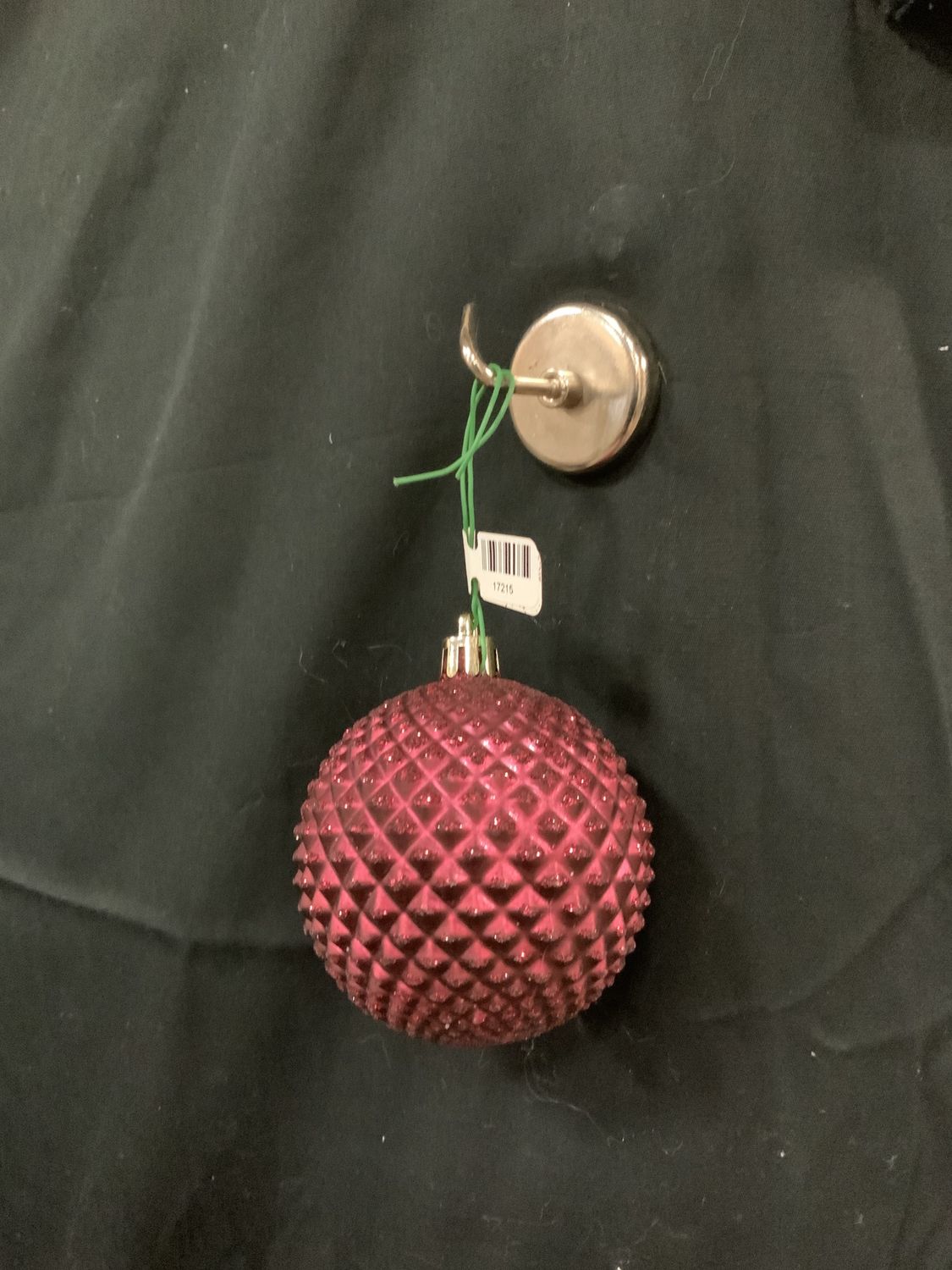 Ornament, Wine Durian 2.75" glttr