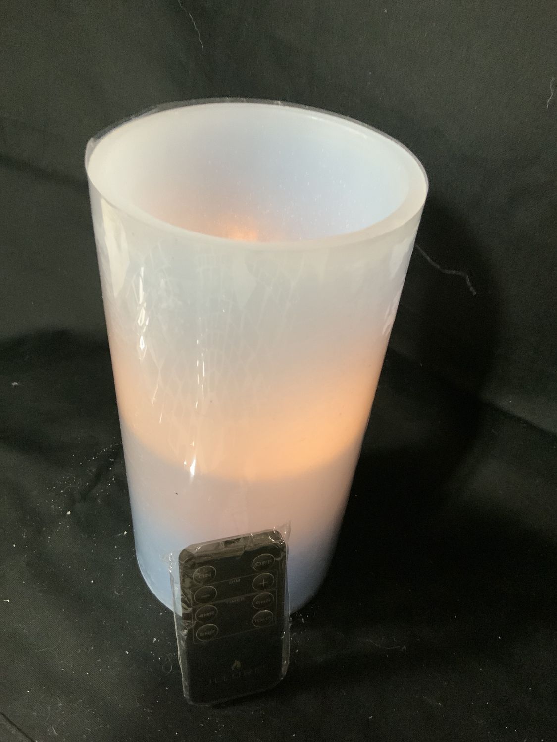 Candle, Illure 4x8 Blue