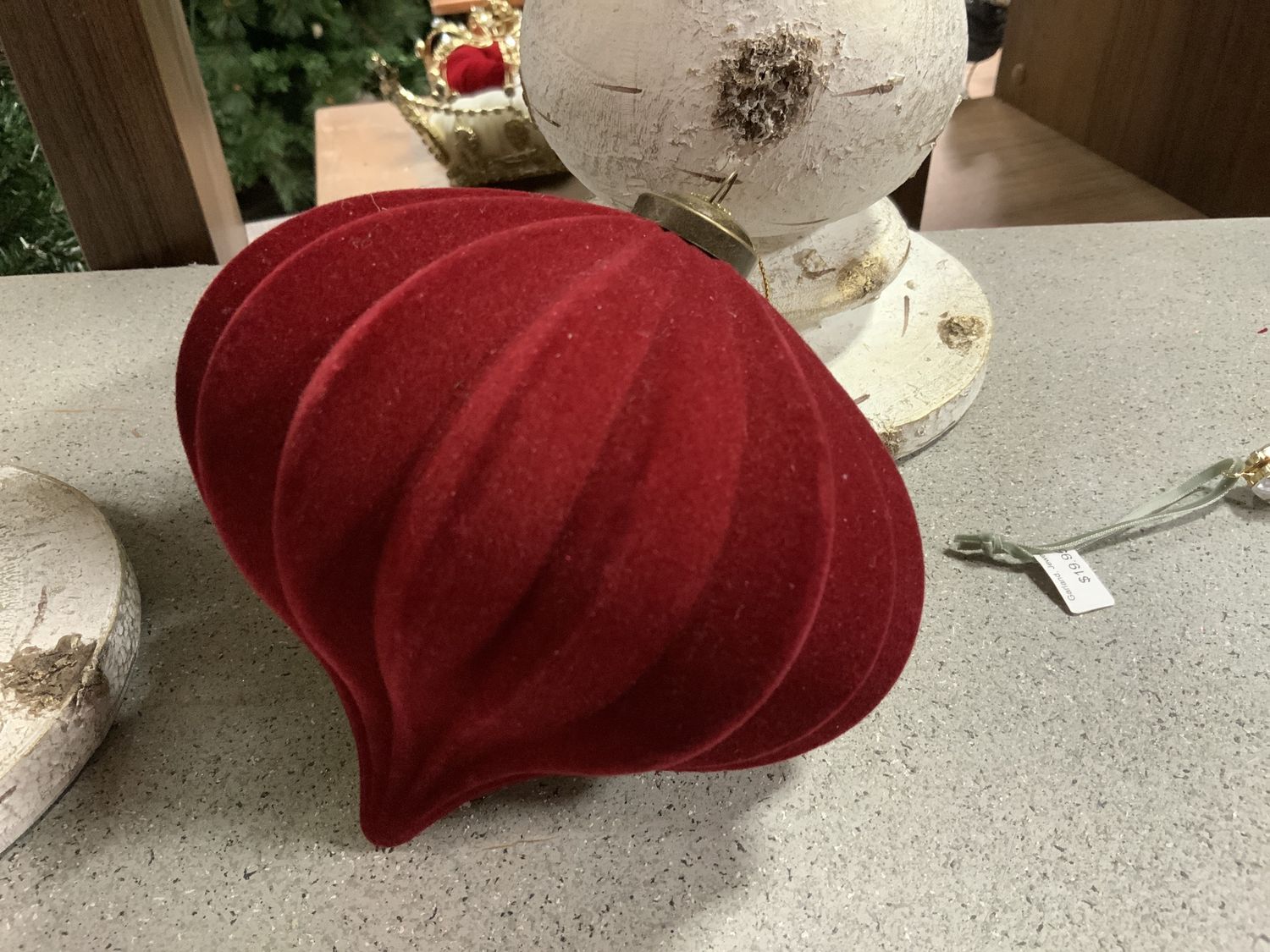 Orn, Velvet Onion 6'' Burg