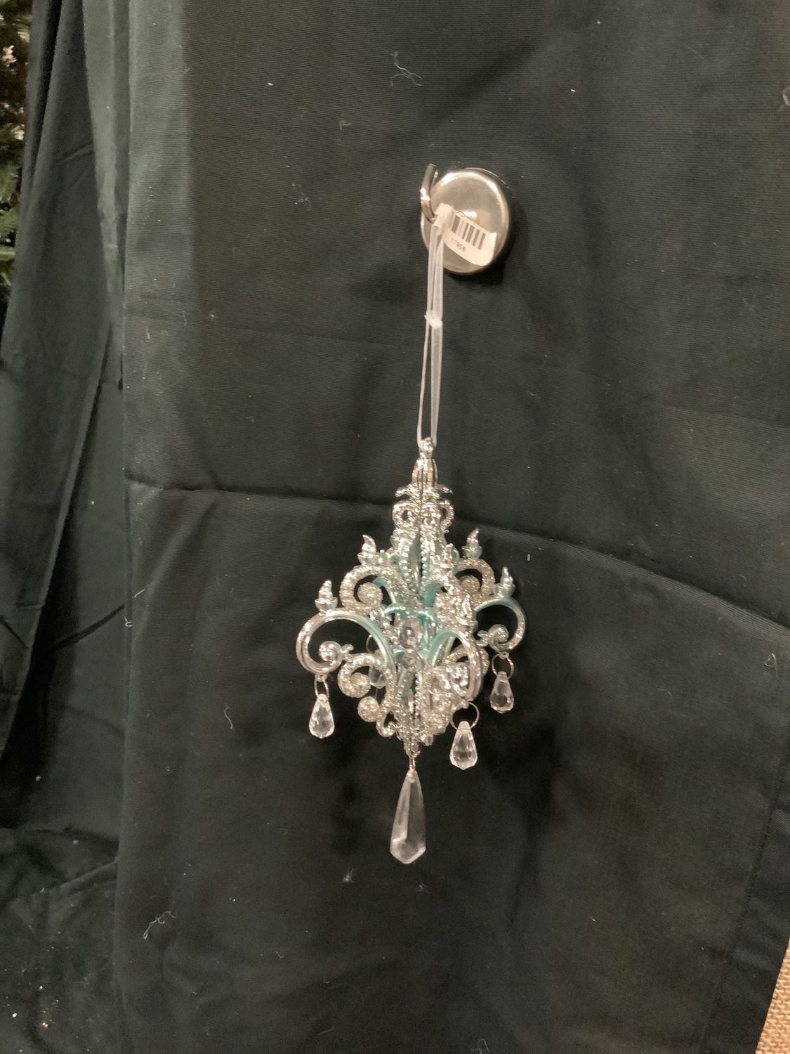 Ornament, Blue Chanderlier
