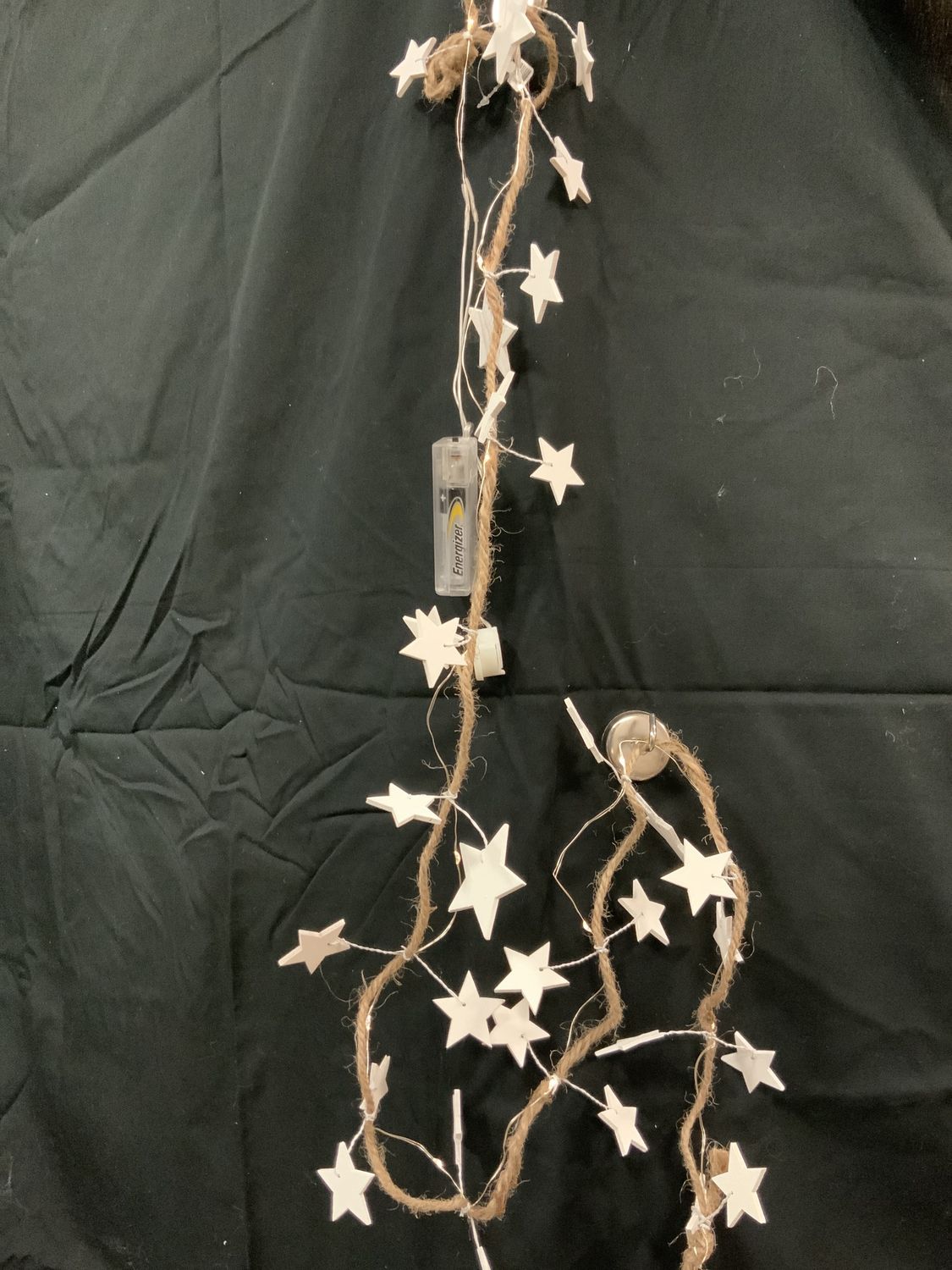 Garland, Wood Star 67" 15LED