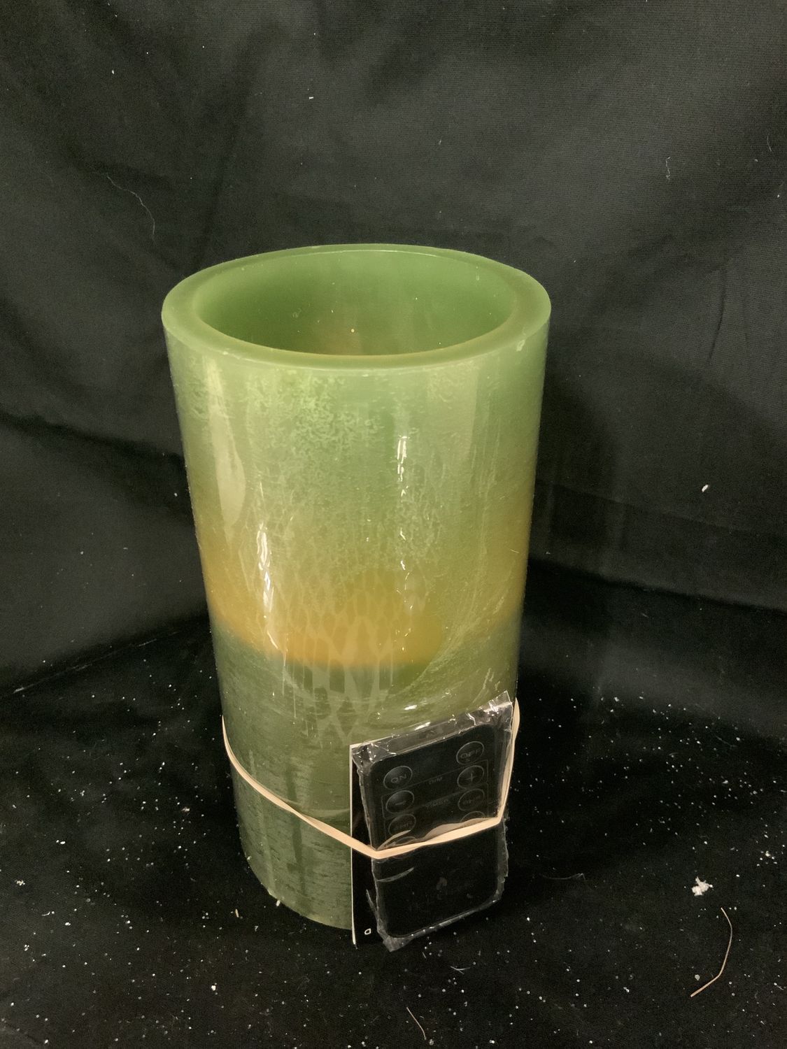 Candle, Illure 4x8 green