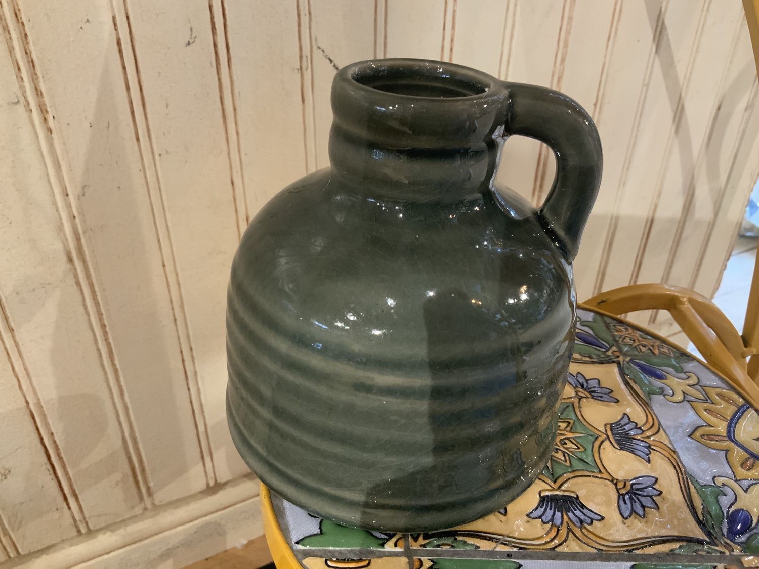 Porcelain Jug, Blue SM 5"