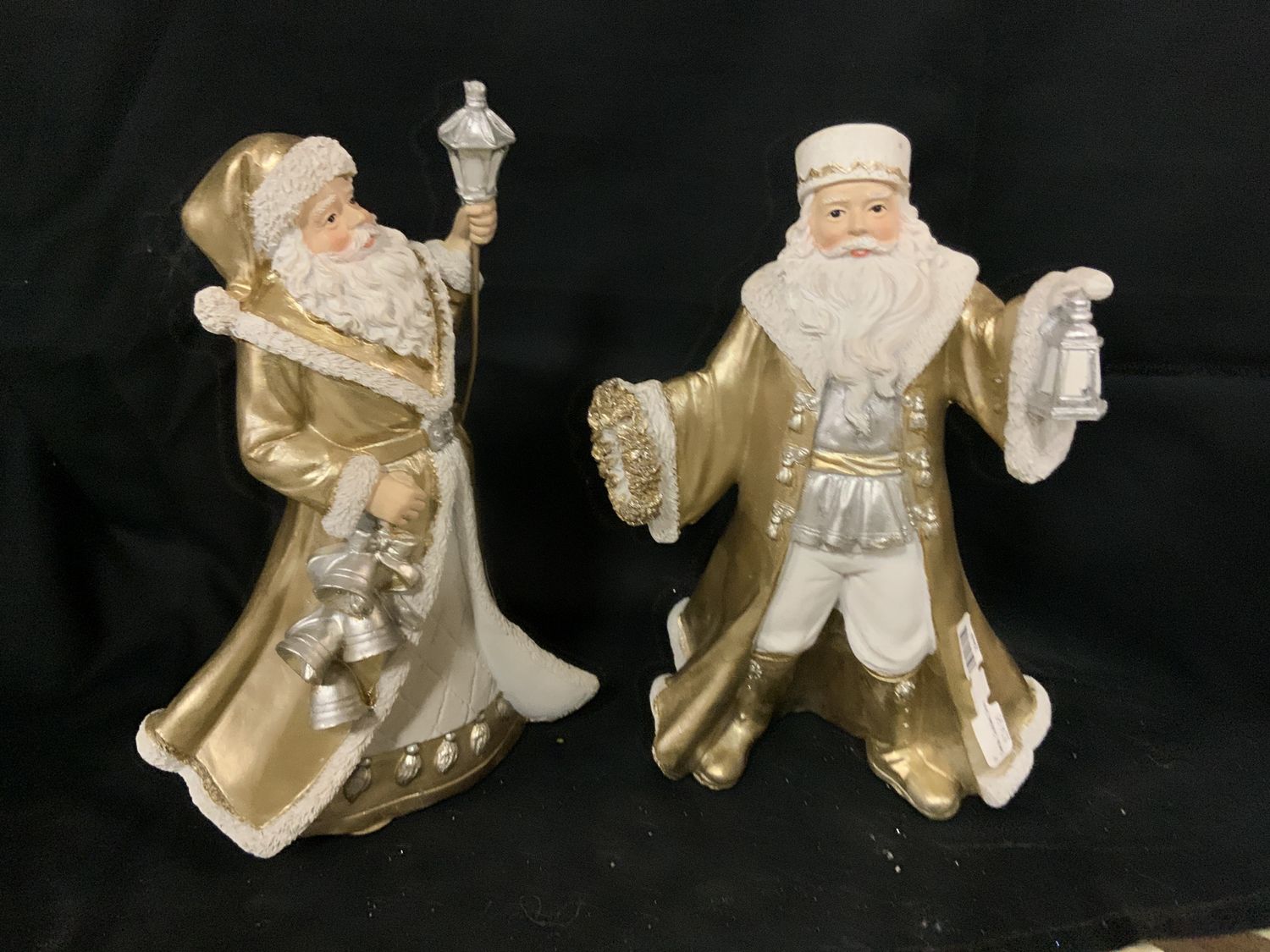 Santa, Guilded Glory 9"
