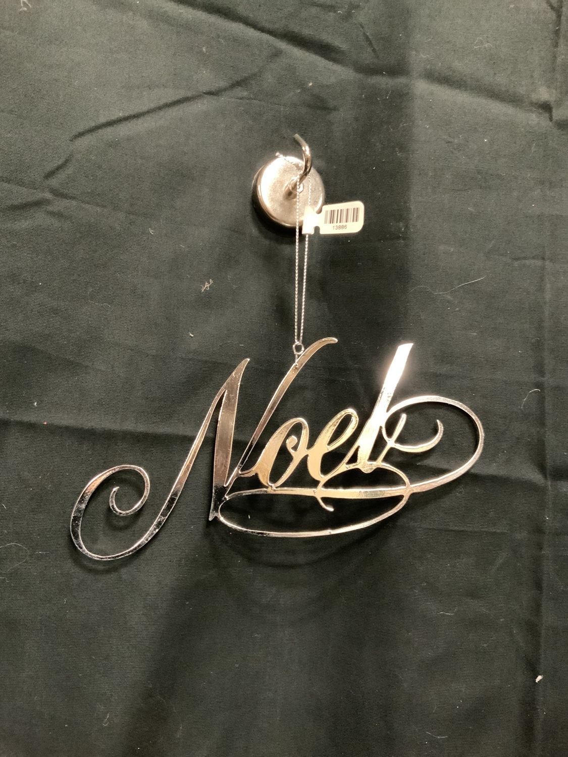 Ornament, Metal words silver