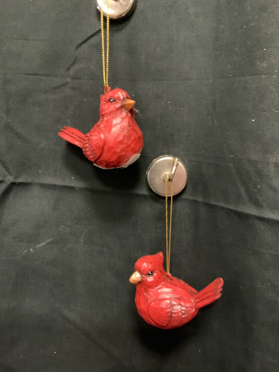 Ornament, Red Cardinal 2 asst