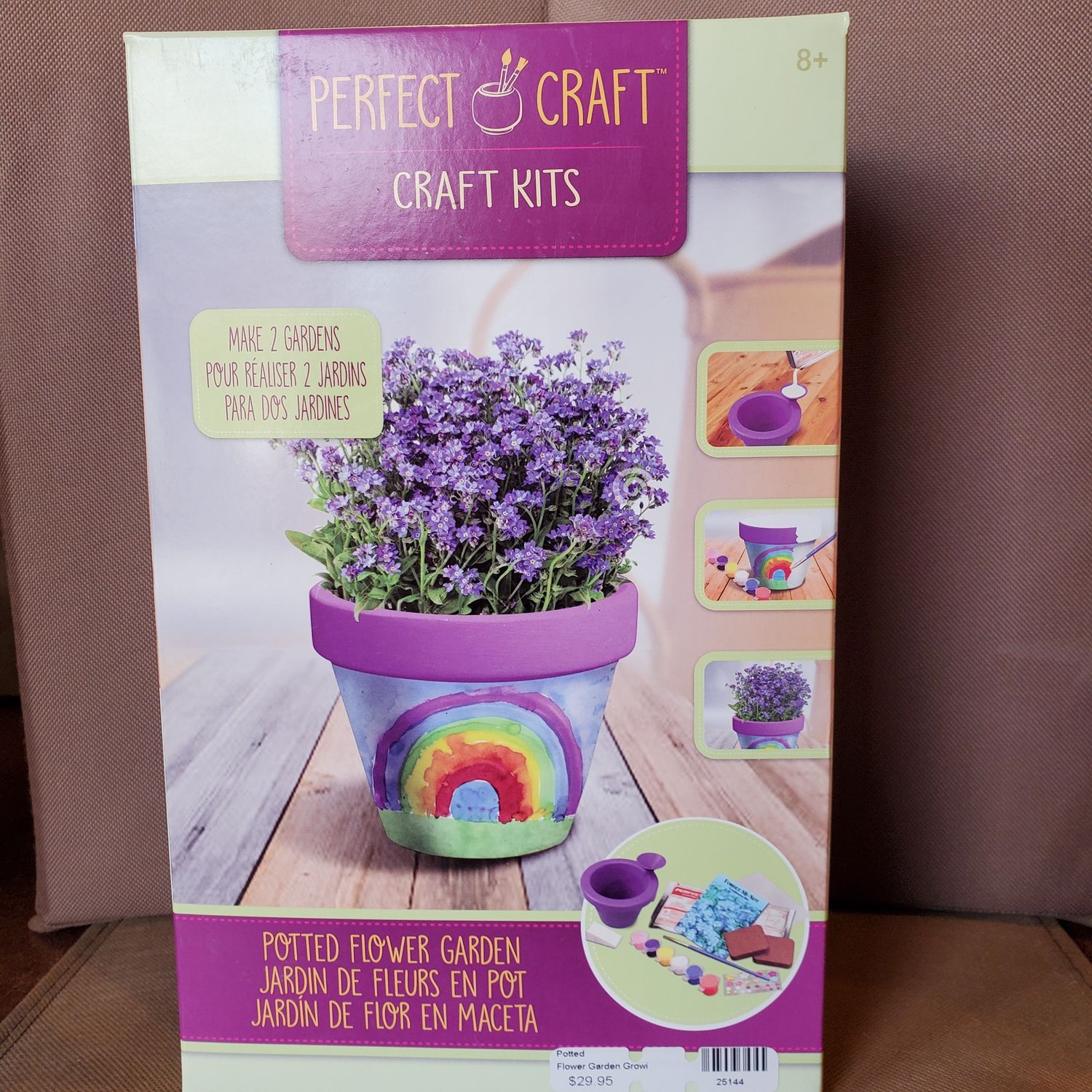 Flower Garden Growing Kit Potted