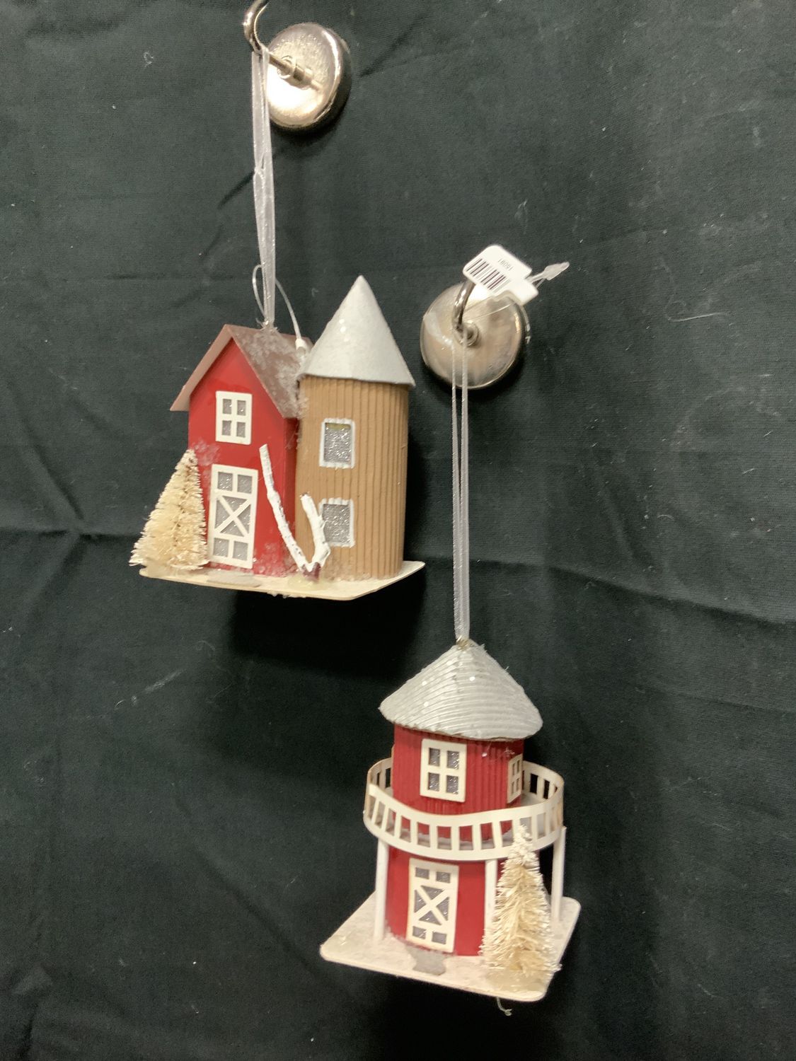 Ornament, Barn LED 3"