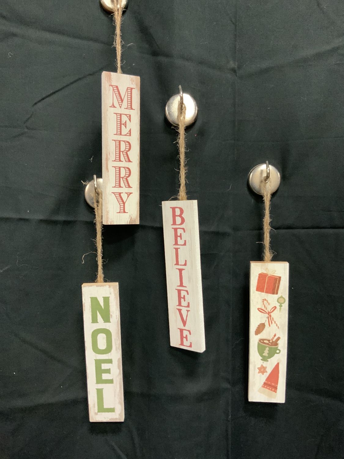 Ornament, Slat Wood xmas