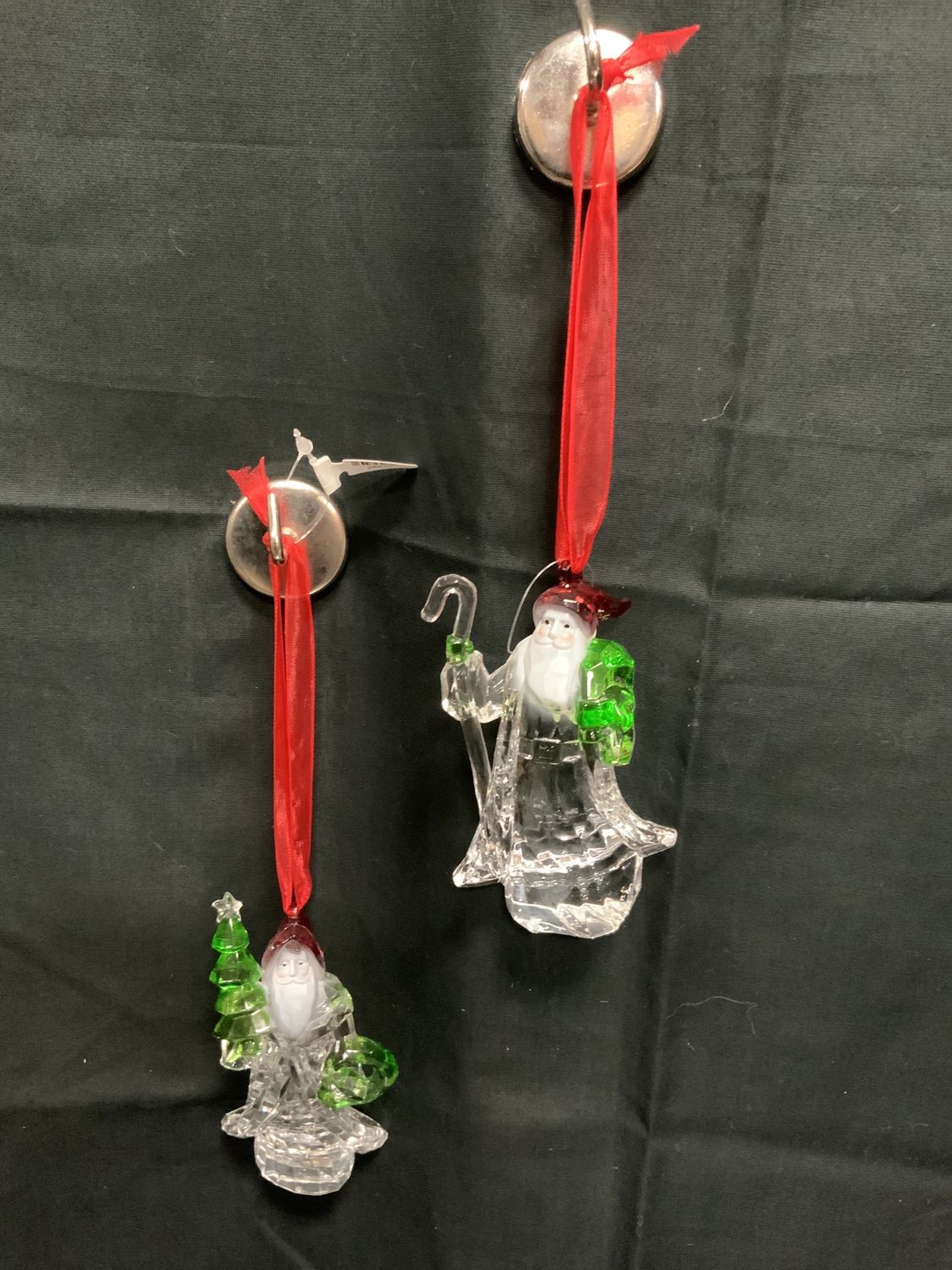 Ornament, Old World Santa acrlc crystl