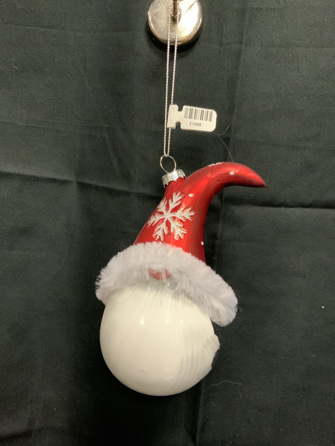Ornament, 6"Gnome Head