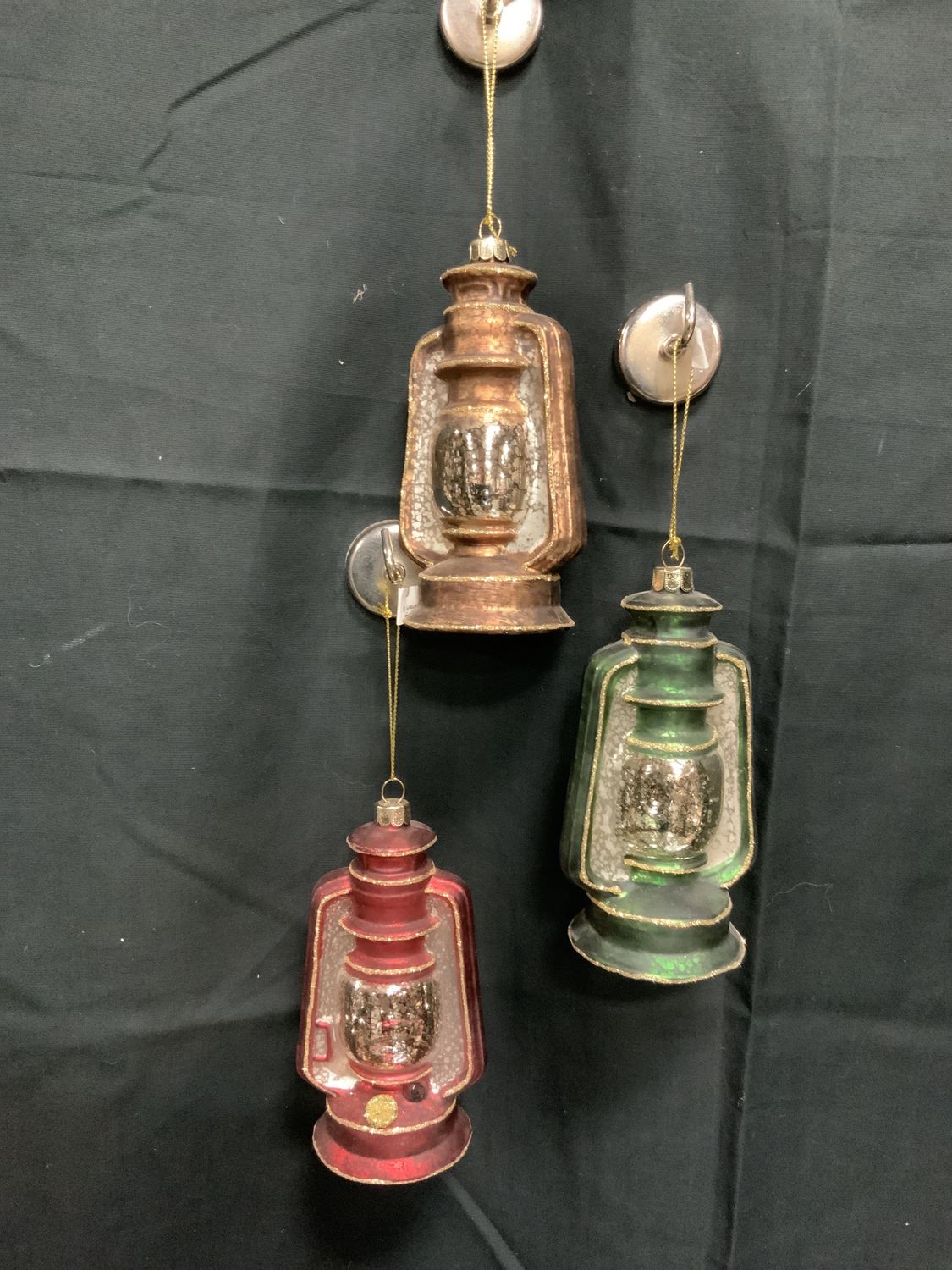 Ornament, Lantern Glass 4.5"