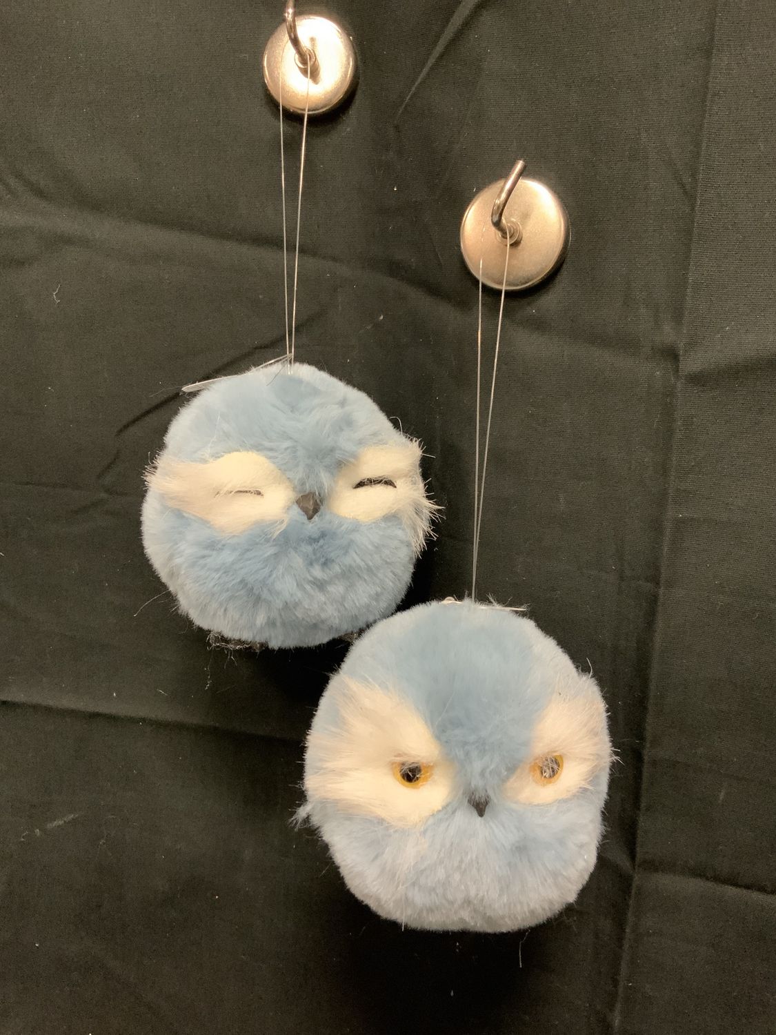 Owl, Blue White Ball 3" 2 ass't