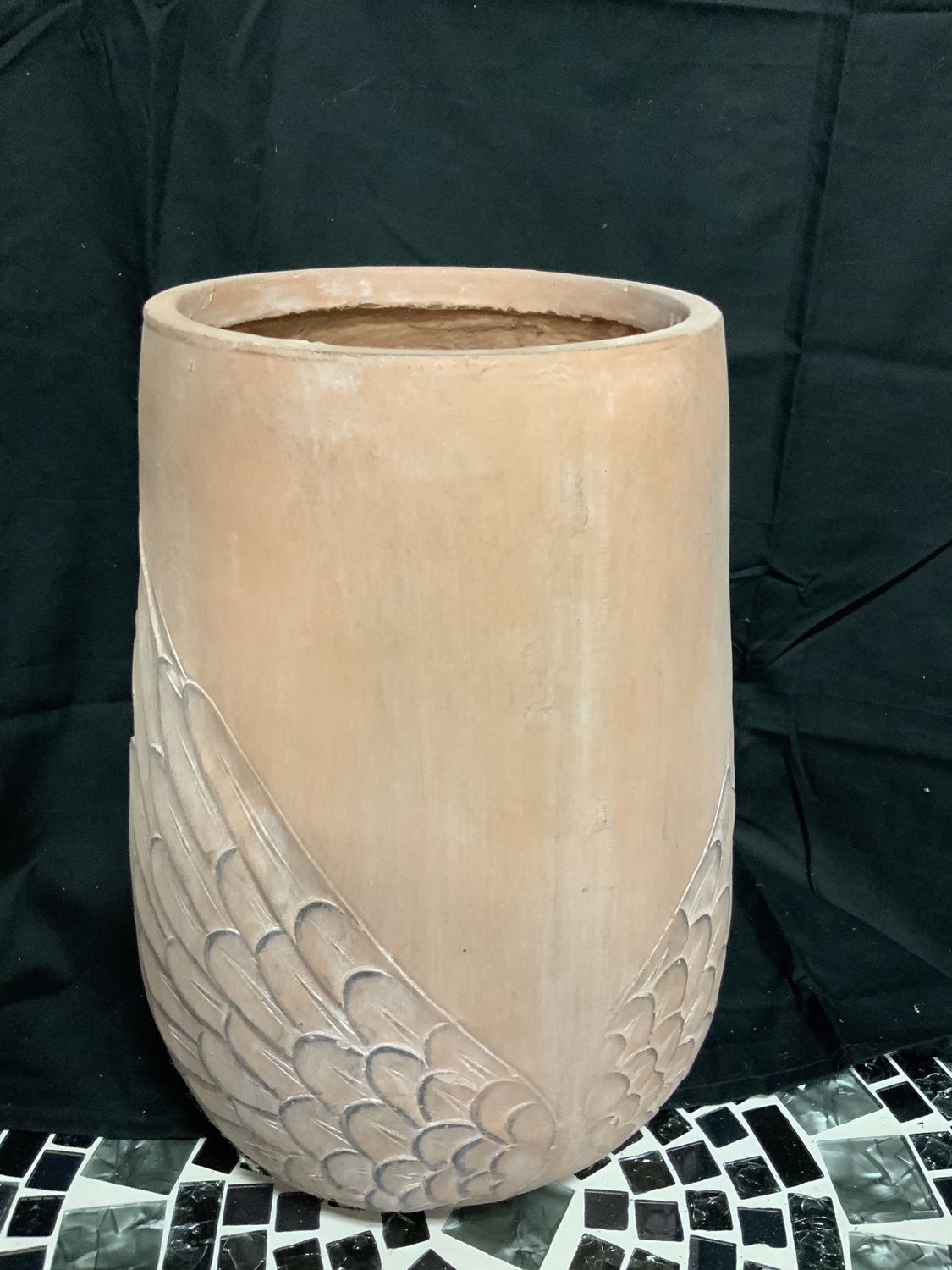 Planter, Angel Wings 15" high