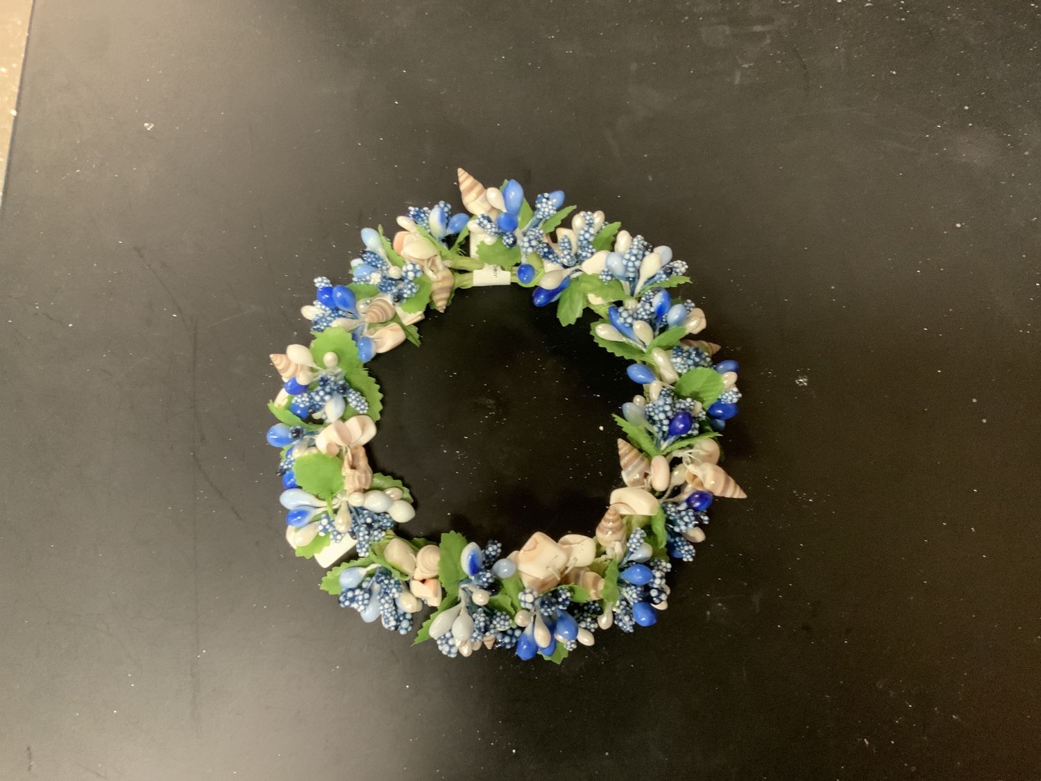 Candle Ring, Pipberry Shell 4"