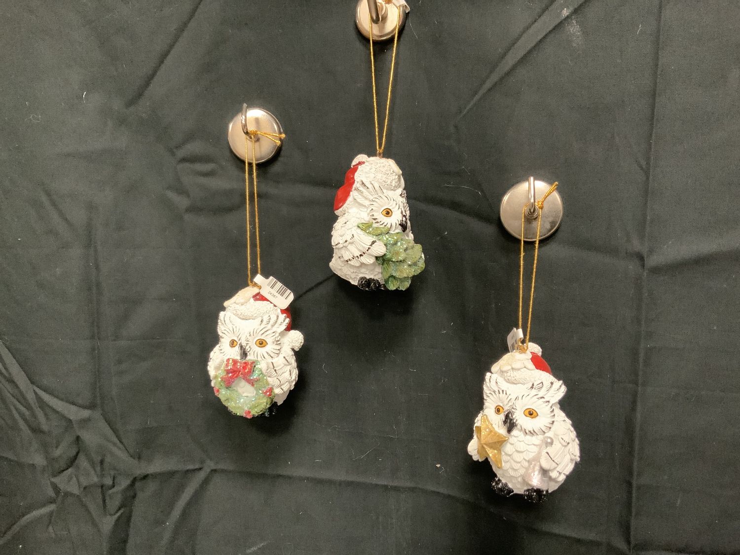 Ornament, Owl Rustic Woodland 3 asst