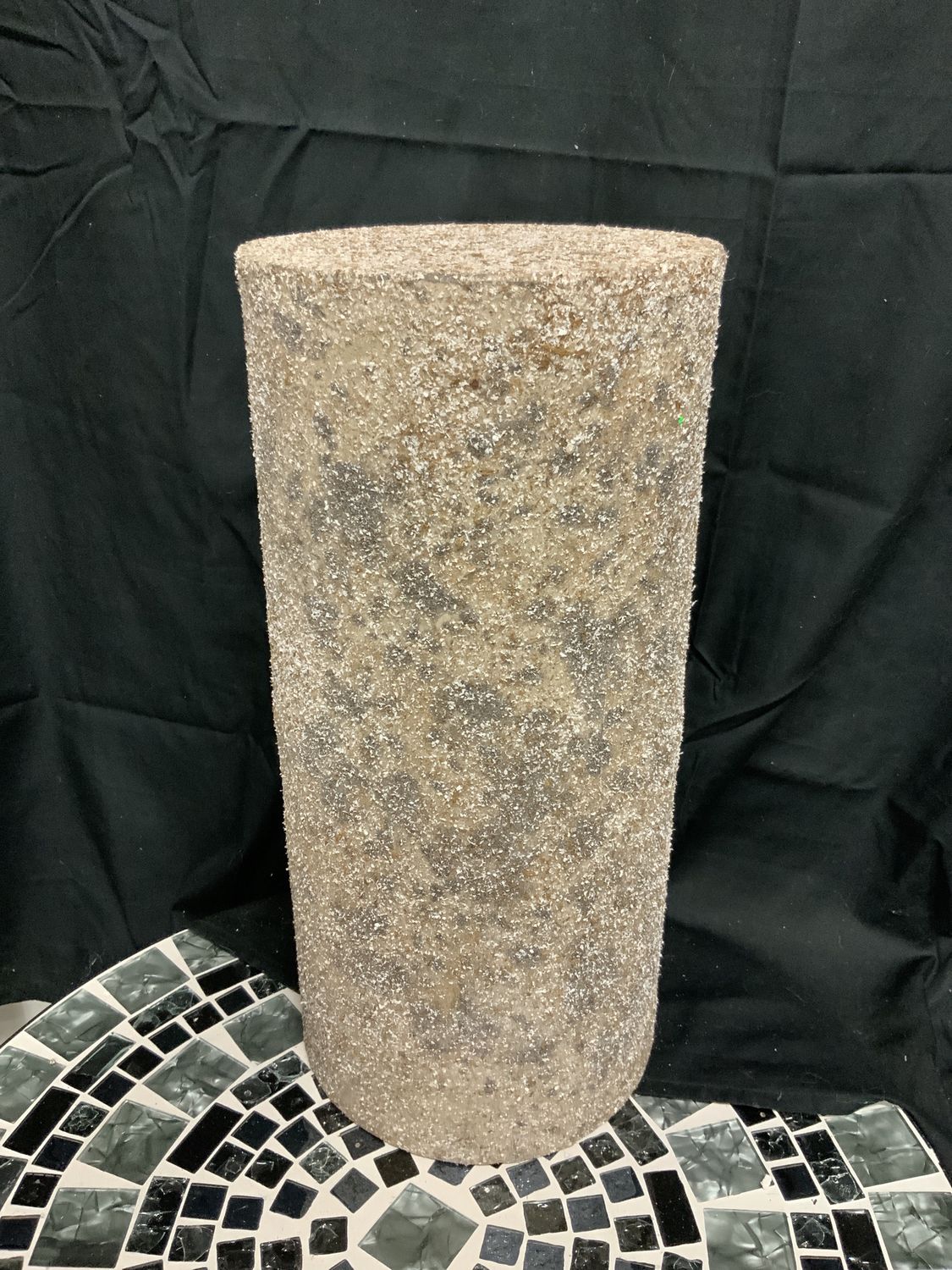 Column, Sugared Birch Bark tall set