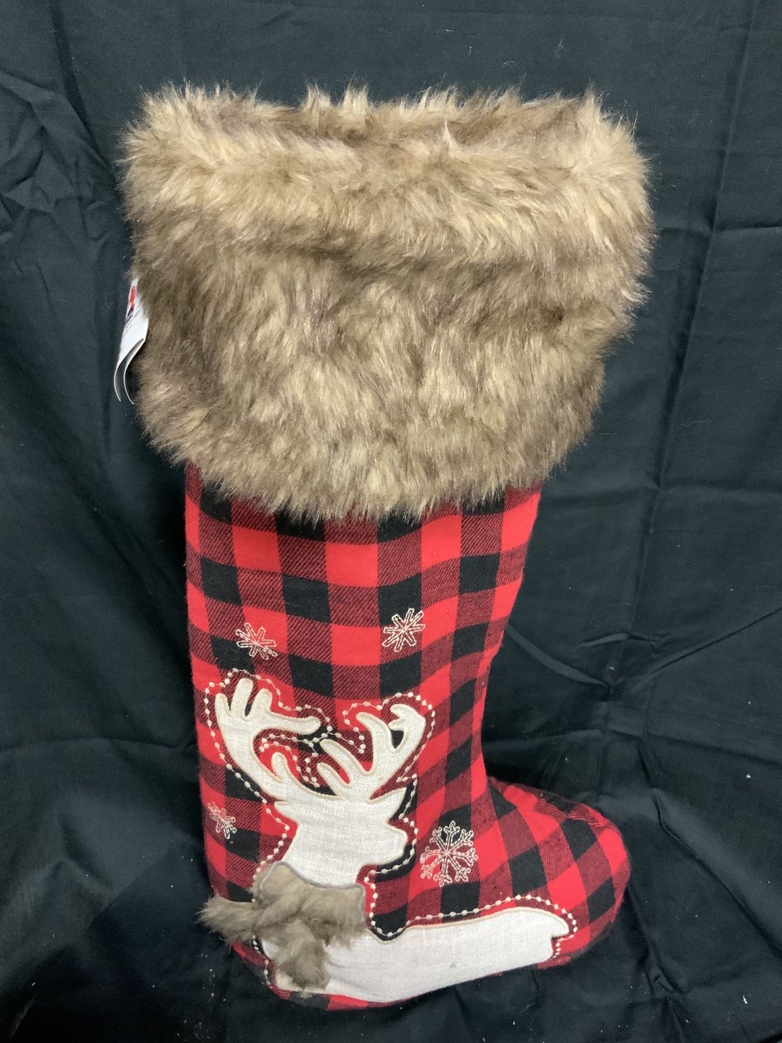 Standing Stocking, Check Deer 24" Check De