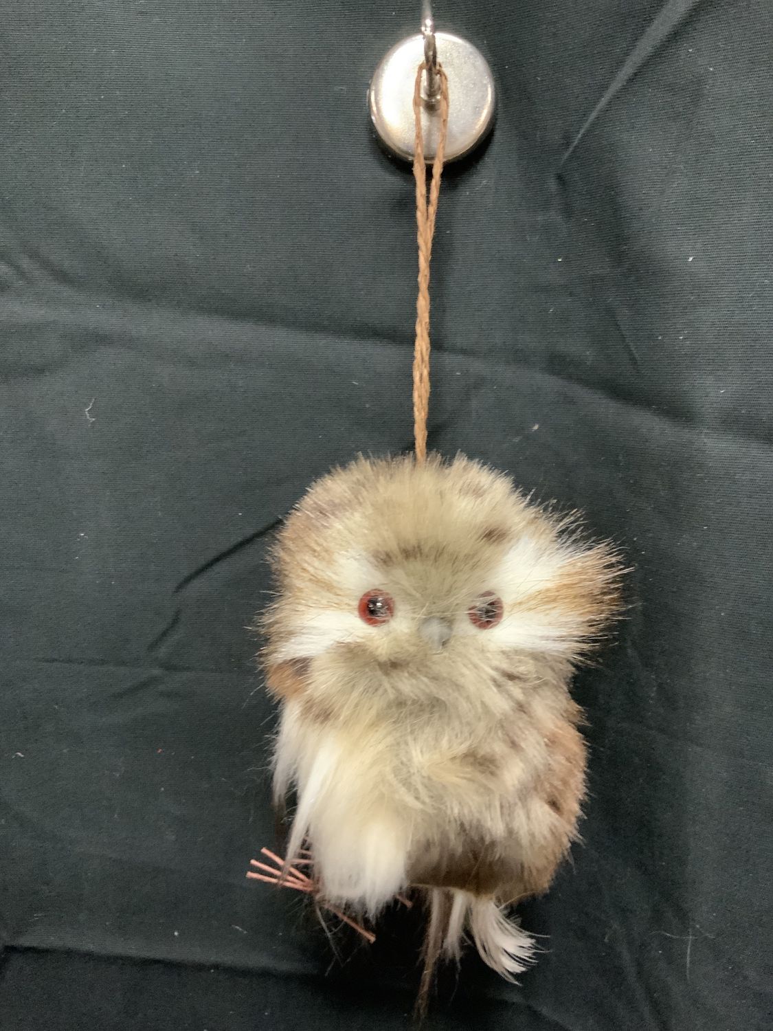 Ornament, Hoot Owl 5" natural