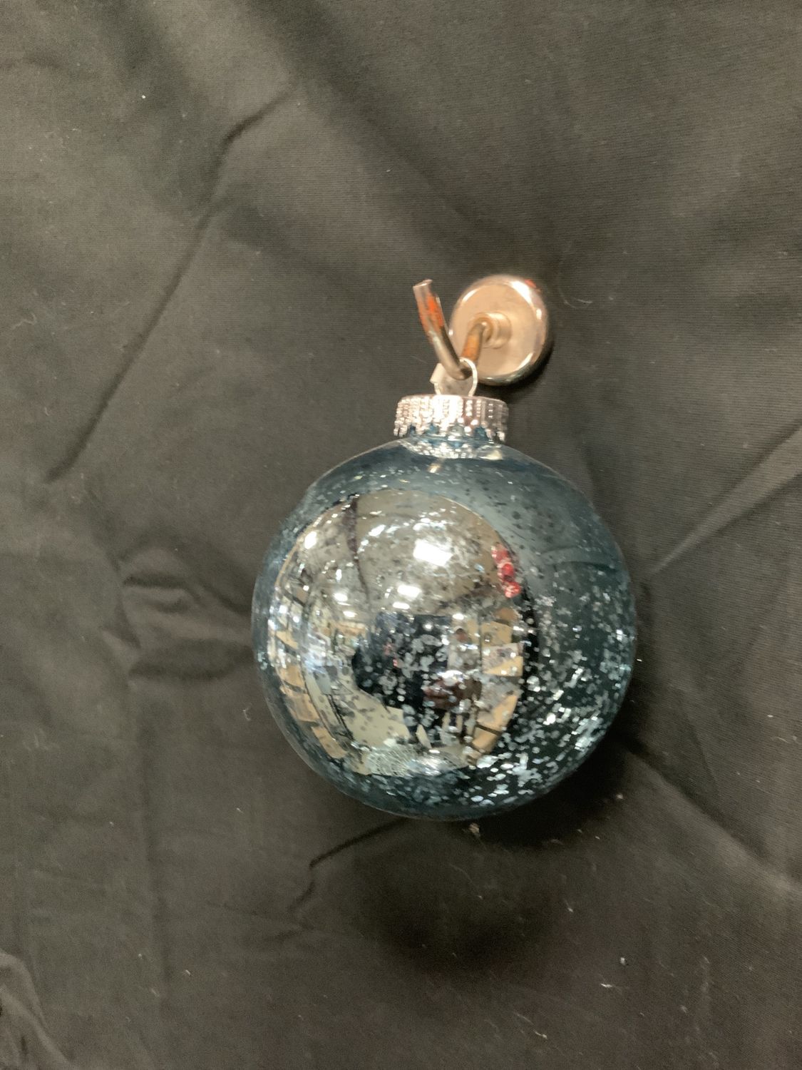 Ornament, Mercury Ball Tiffny Blue