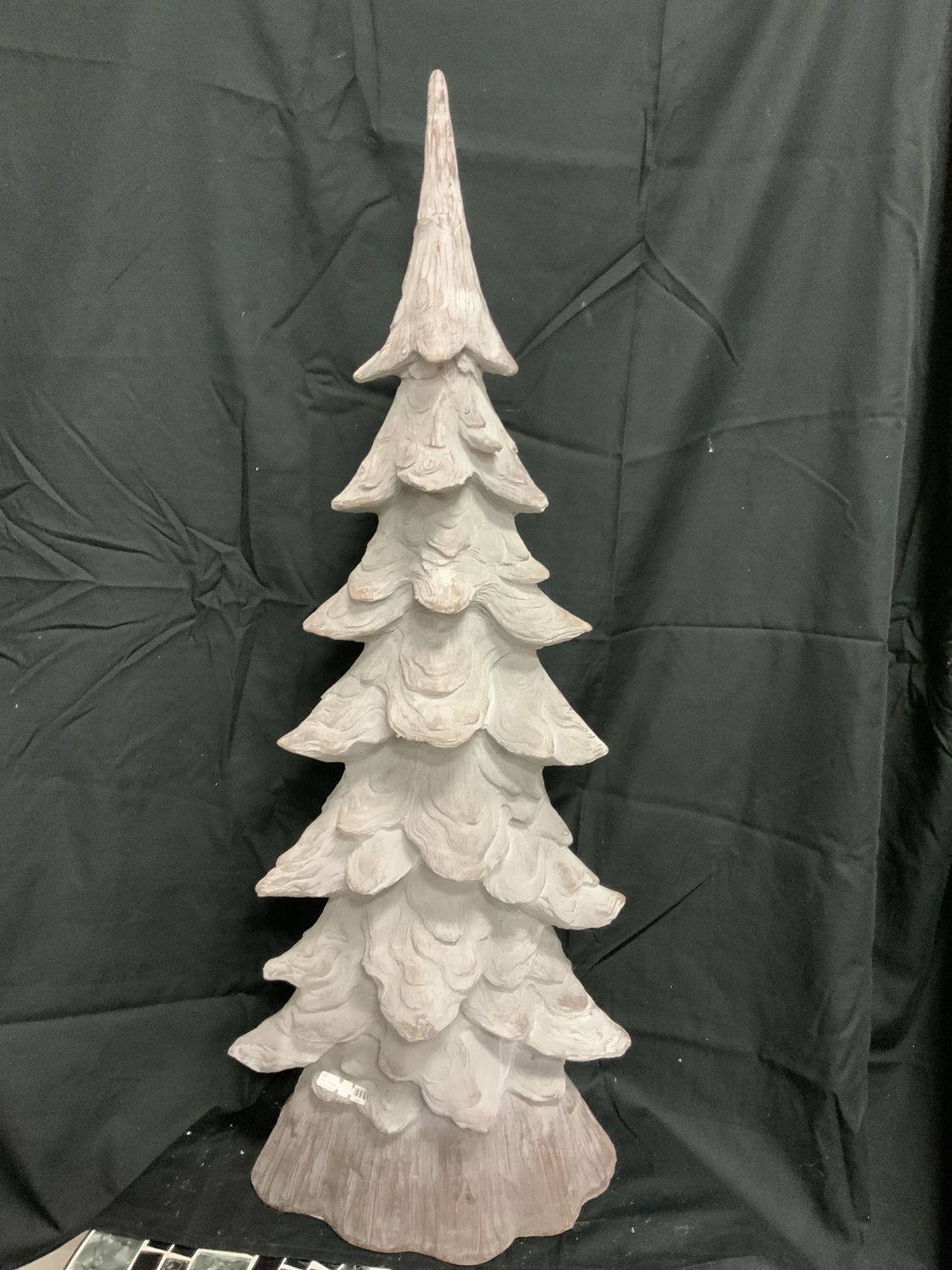 Tree, 37" White resin