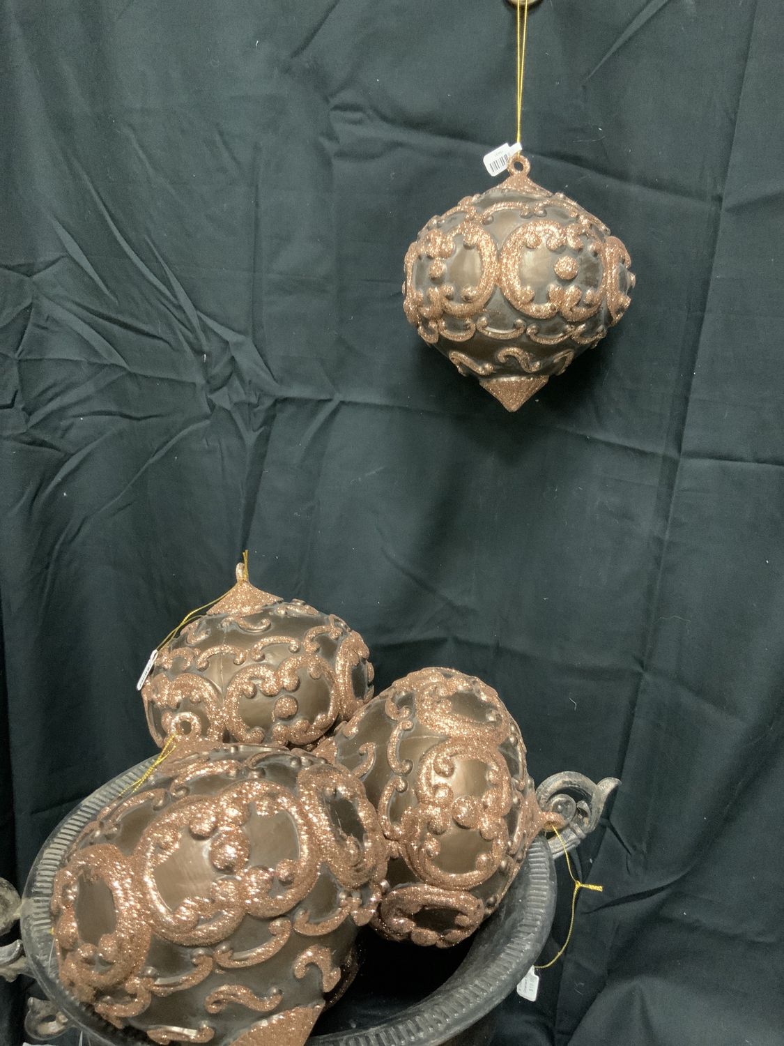 Ornament, Rose Mocha 6" Onion