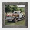 Picture, Blue Flower Truck Sq.