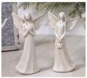 Angel, 5" Gray Resin 2 Asst