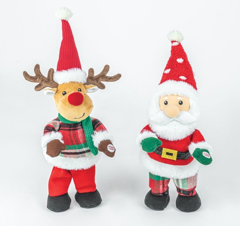 Singing &amp; Dancing Santa/Reindeer