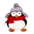 Plush, Wide Eyed Penguin