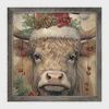 Picture, Christmas Cow