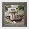 Picture, White Flower Truck Sq.