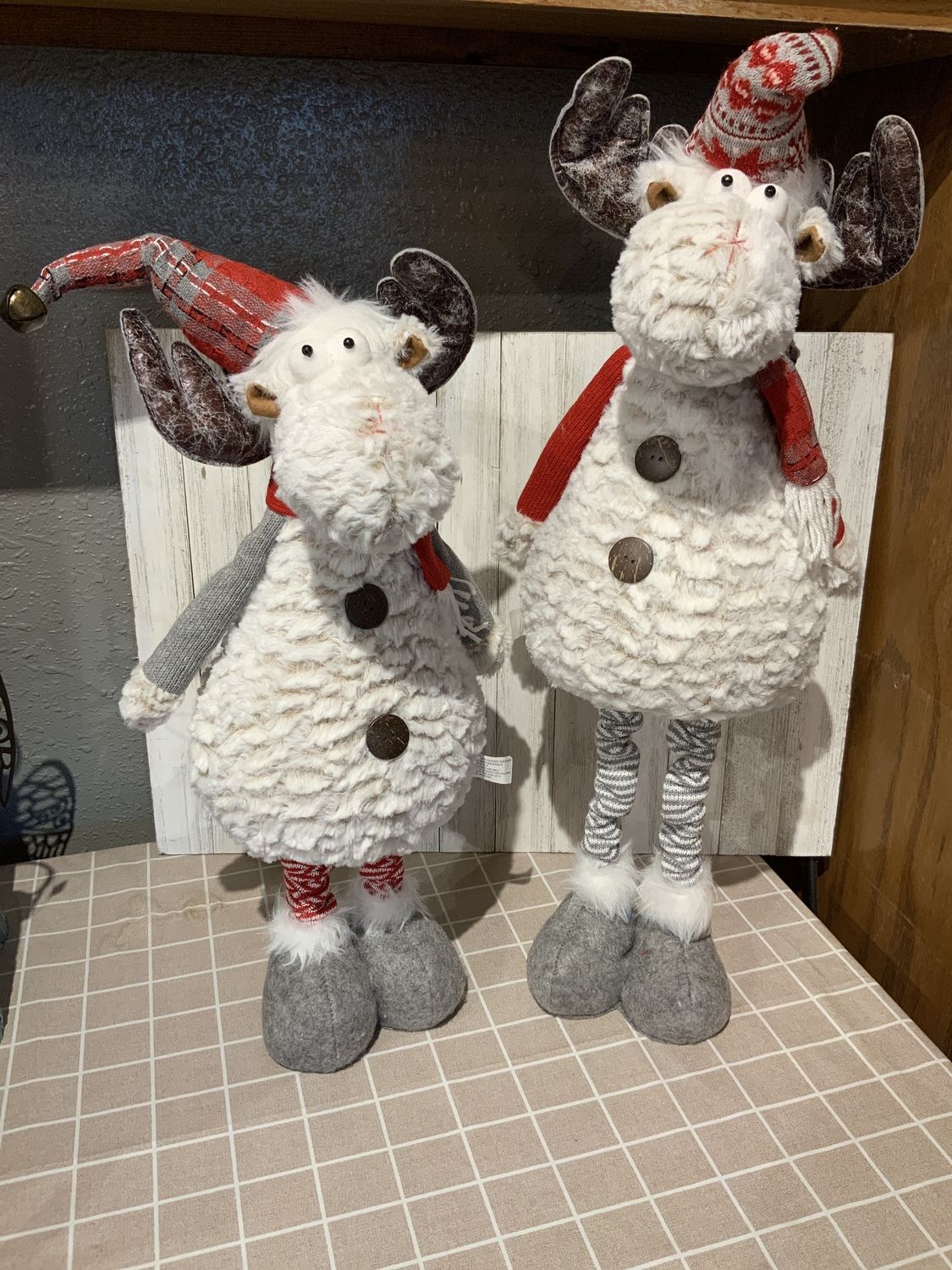 Reindeer, Light Up Standing 2 Asst