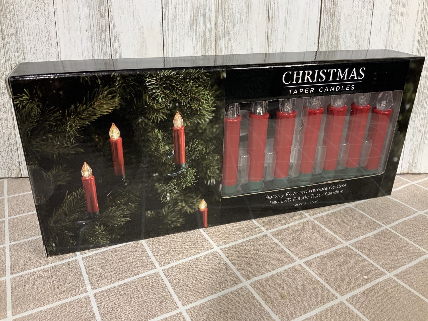 Candle, Clip On sm 6 hr red