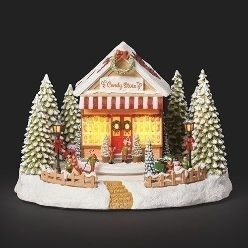 Music Box, Lighted Candy 8&quot;
