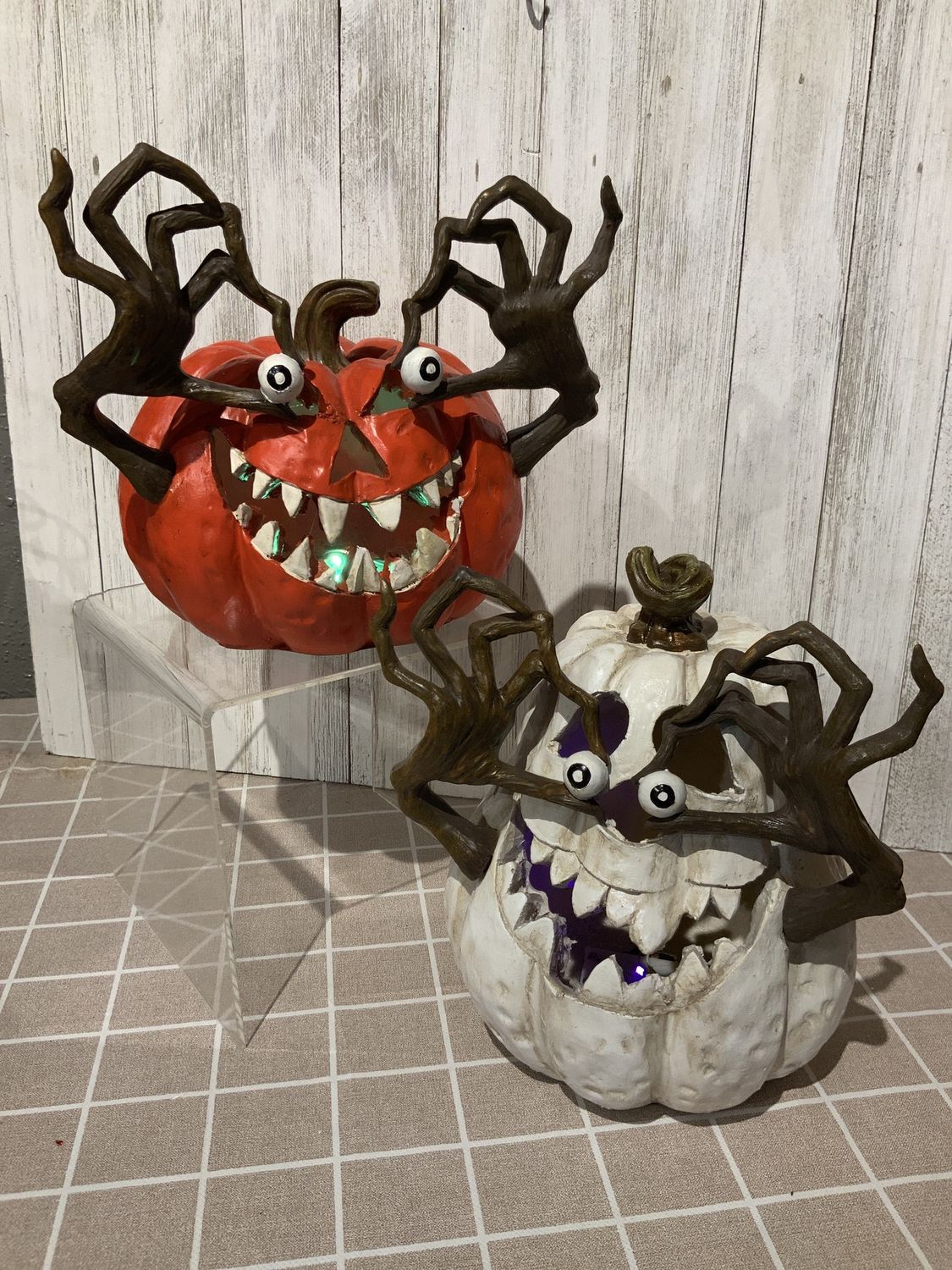 Jack-O-Lantern, Light Up Googlie Eyes 2 Asst