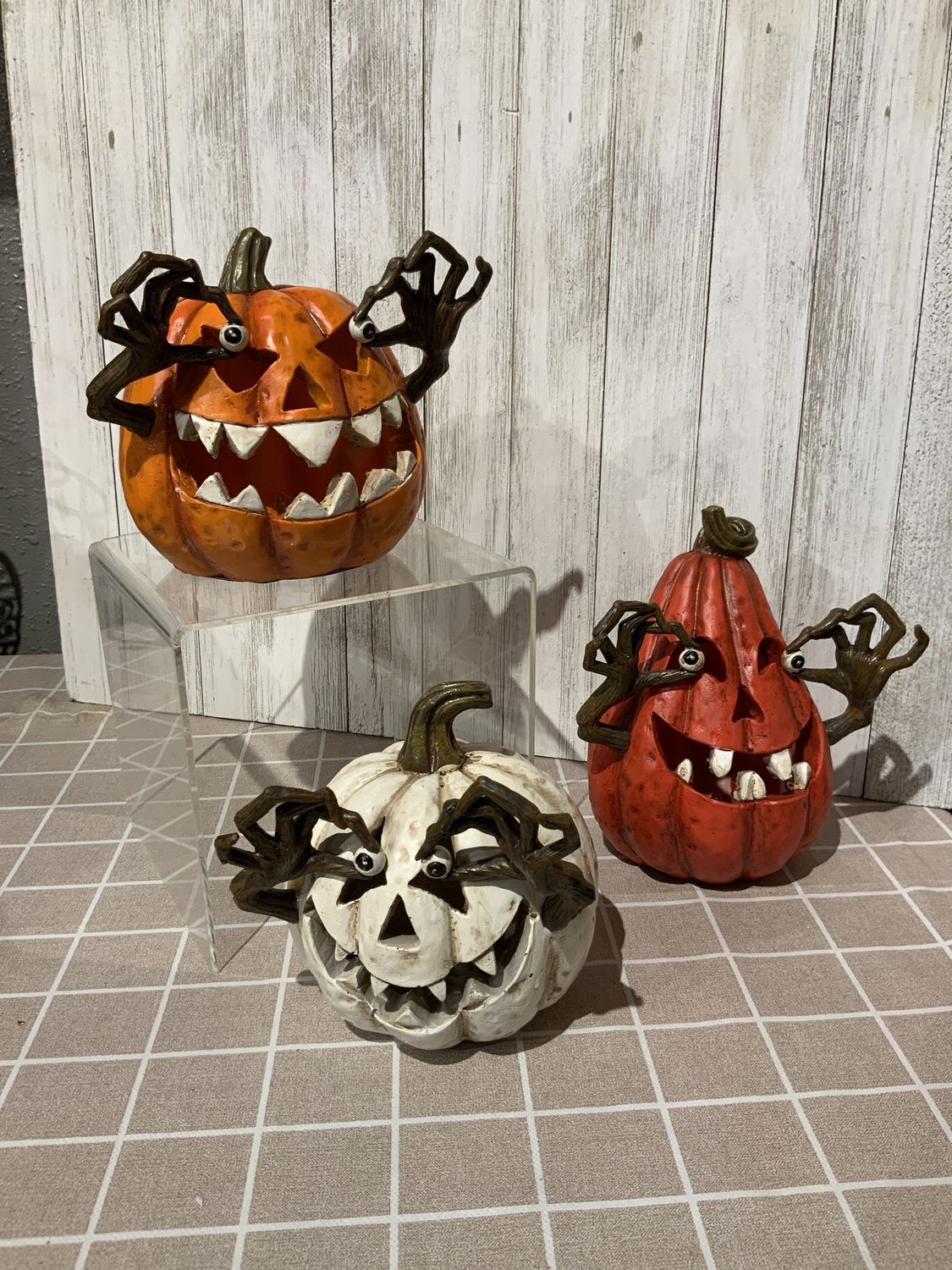 Jack-O-Lantern, Light Up Googlie Eyes Sm 3 Asst