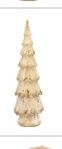 Tree, Golden Brushed Xmas 7"