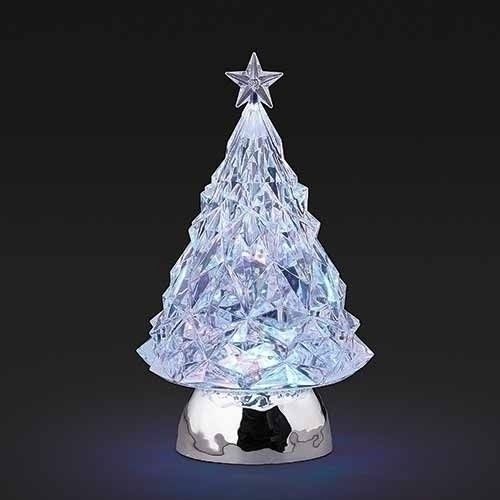 Snow Globe, Tree Tricolor 9.25&quot;