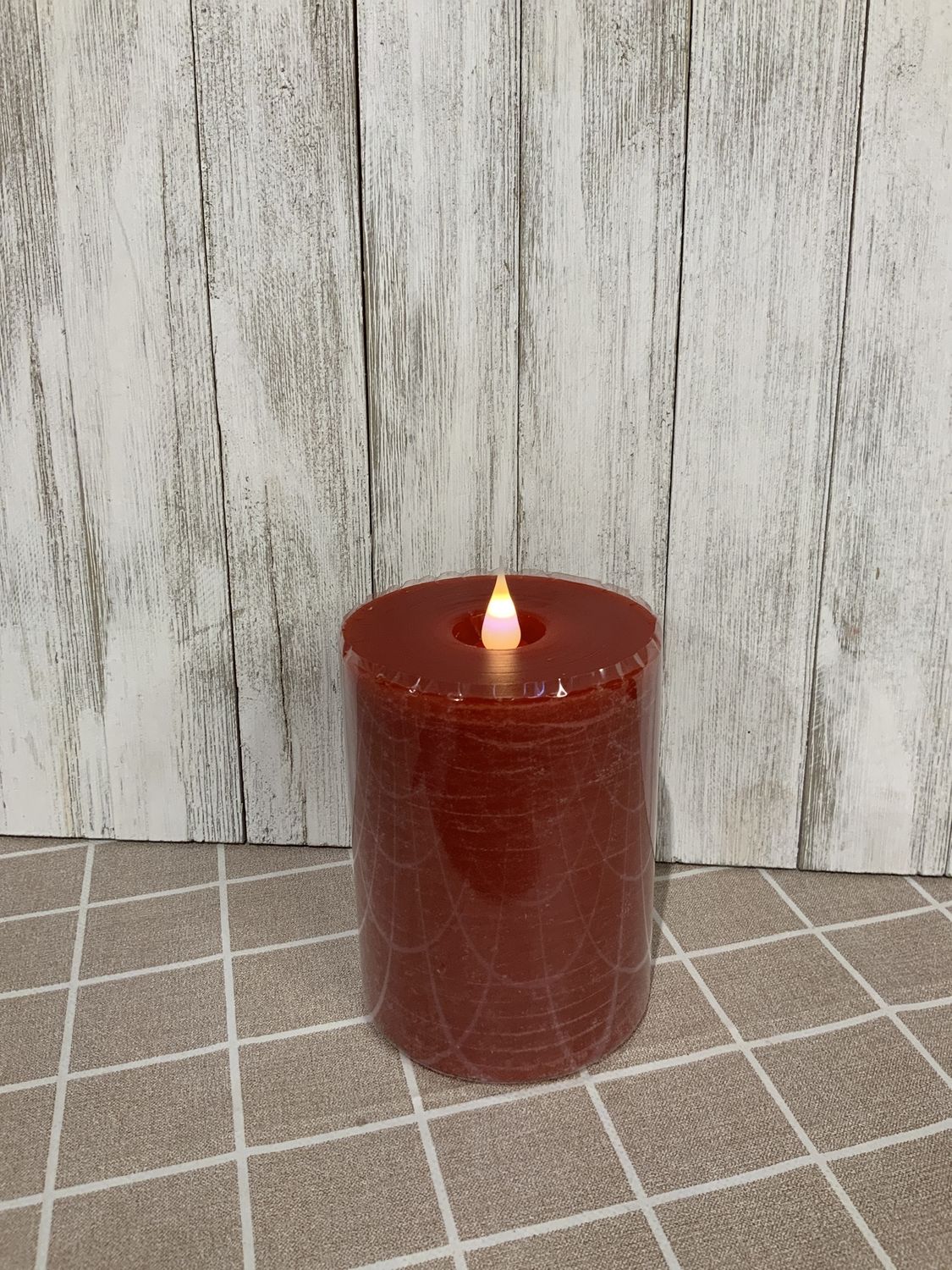 Candle, LED Red 3.5x5 Red