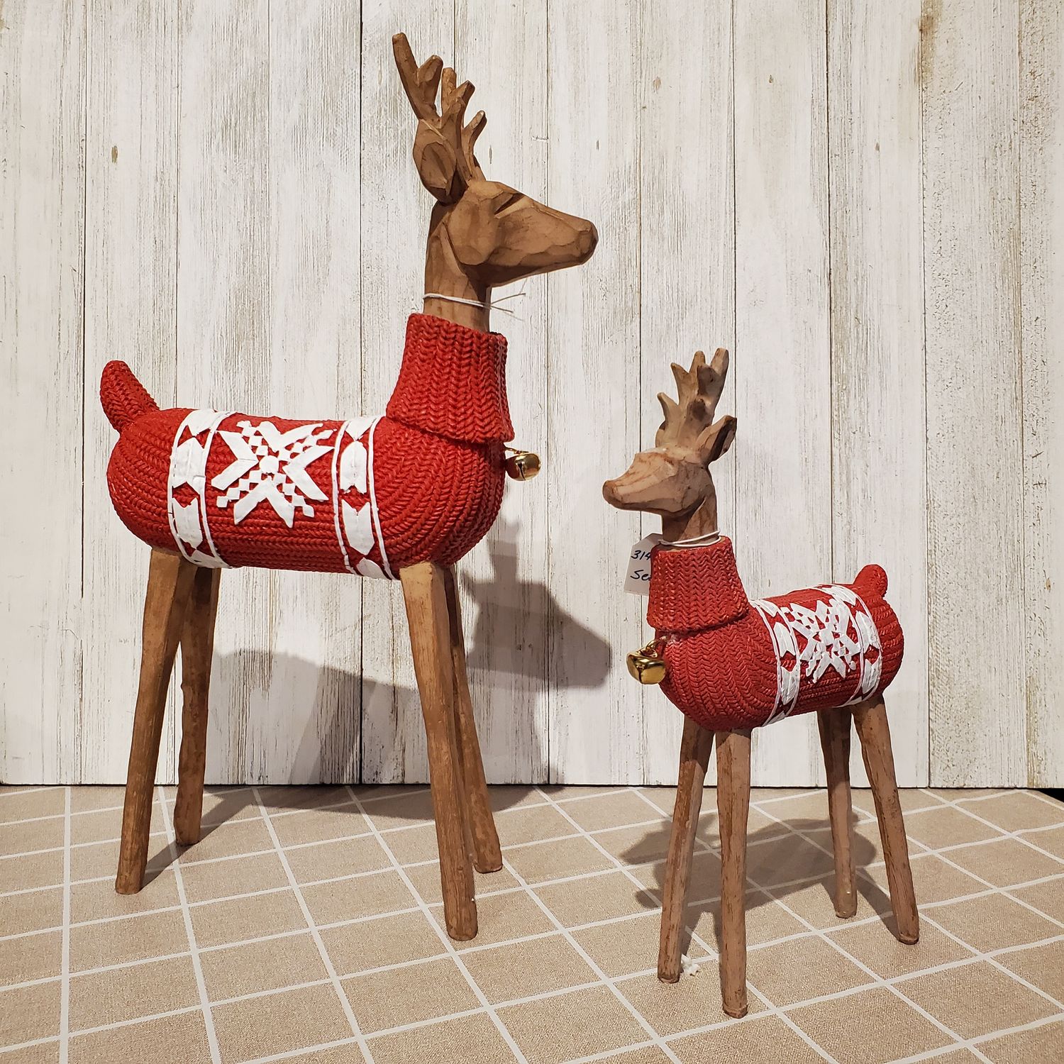 Reindeer, Snowflake Sweater Set/2