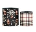 Mini Round Tins, Hot Cocoa Bar Set/2