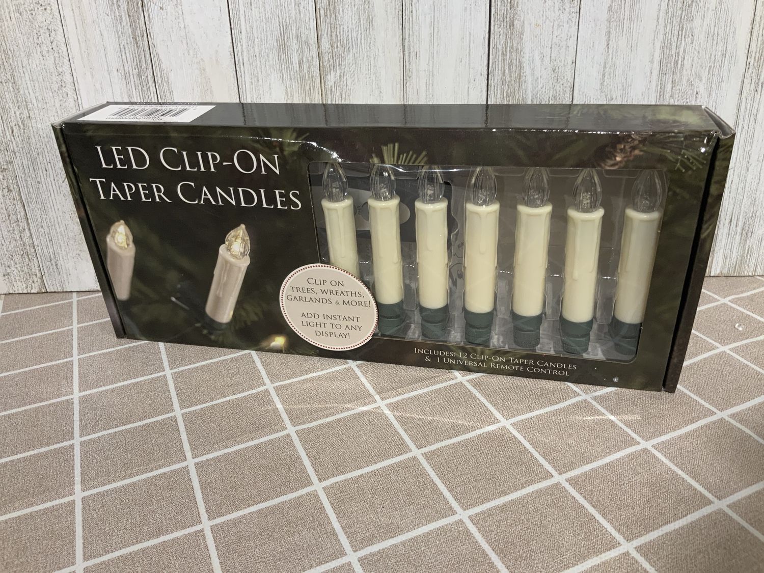 Candle, Set/10 Clip On 6hr timer Ivory