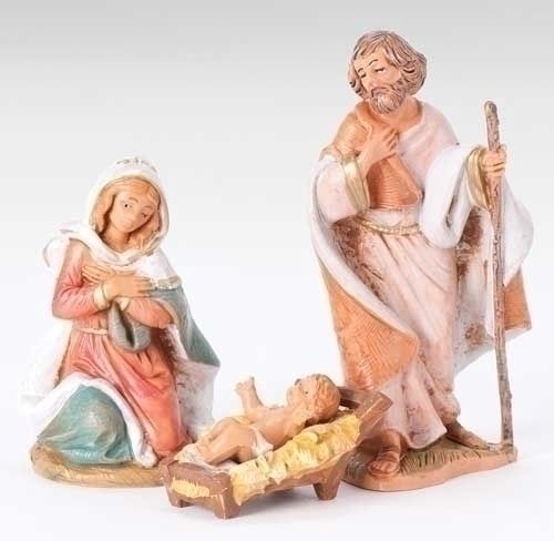 Holy Family 3.5&quot; Fontanini 3pc Set