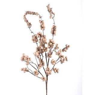 SPRAY, DEW BERRY 18"GREIGE