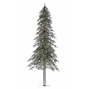 TREE, FROSTED PE ALPINE 3'18"GREEN