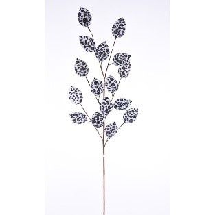 SPRAY, SNOW LEOPARD LVS 32"BLACK WHITE